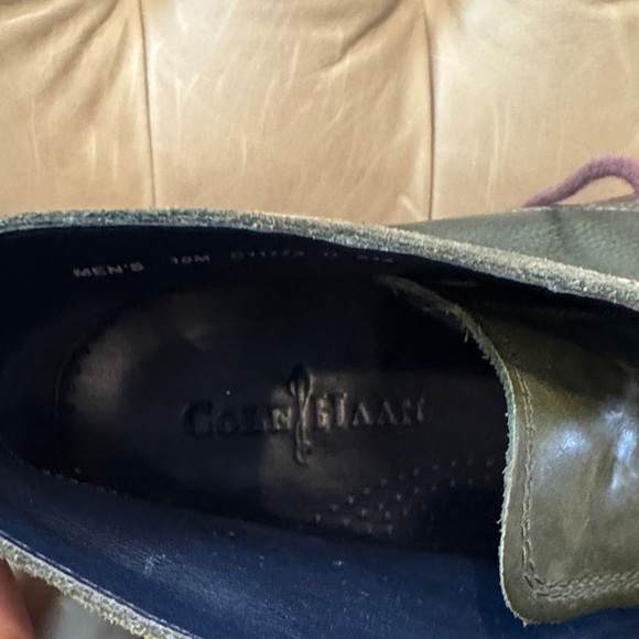 Cole Haan Dark Green Chukka Boots - Picture 7 of 7